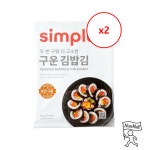 simplus 소안도 김밥김 10매 20g, 2개 : 닛시몰
