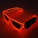 EL 와이어 네온 선글라스 안경 클럽 파티 행사 축제 : 뿌니보스