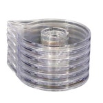 가짜 네일 디스플레이 스트립 테이프 라인 케이스 도구 스티커 상자 DIY H0003 세트당 6 개 : 제케유통