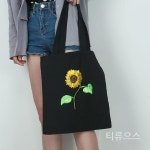 티류으스 DIY 프랑스자수 에코백 가방 만들기 패키지 Carnation  소재팩 + 무료 보조자수 : 리브드플랜