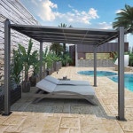 렉산 야외 파고라 스 어닝 어능 차양 썬룸 2 9x2 9m 75m 스탠다드 3X3팩 설치 : 두근샵