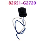 새로운 1PCS 자동차 앞문 핸들 버튼 스위치 커버 82651-G2720(왼쪽)/82661-G2720   (오른쪽) 현대 IONIQ 2016-2020 액세서리 : banamoly5