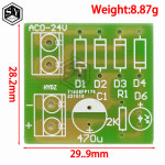 1N4007 모듈 정류기 AC 보드 브리지 변환기 DIY 키트 10pcs : 오성공구상사