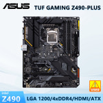 i3-10105 11400 128G 골드 마더보드 G6505 CPU LGA TUF 10850 1200 ATX 지지대 Z490 Z490-PLUS 11900 GAMING 10700 : 렛츠넷 컴퍼니