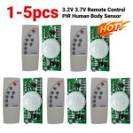 5PCS 3.2V 3.7V 원격 제어 PIR 태양 통합 가로등 센서 회로 기판 태양 유도 모드 컨트롤러 : 엠제이로지스트리플
