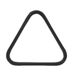 ZKHXHTG 당구 삼각형 프레임 볼 풀 홀더 랙 테이블 : 에코리테일