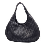 [중고] 보테가베네타 Bottega Veneta 125787 네이비 인트레치아토 나파 캄파나 미디움 숄더백 : 다산중고명품