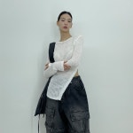 (원가이하) 디투 투디 사선 니트 : 이오W