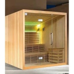 가정용 찜질방 스팀 스파 발생기 홈사우나 가정용사우나 스토브 무게추 우드 표준 스틸 싱글뉴1000 1000 1950mm : 만물상단store