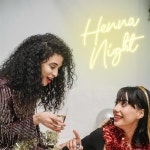 Henna 야간 네온 사인 LED 웨딩 신부 장식, 침실 파티 벽 아트 맞춤형 : 그리다컴퍼니