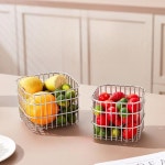 주방 랙 304 스테인레스 스틸 배수 바구니 가정용 과일 및 야채 세척 보관 광장 싱크 : banamoly3