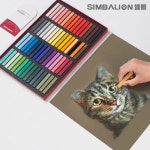 오일 파스텔 연필 색연필 LifeMaster Simbalion 소프트 세트 분필 아트 : 모아 트레이더스