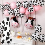 40 인치 암소 번호 풍선 1 2 3 5 6 7 8 9 그림 거룩한 나는 하나의 카우걸 테마 파티 장식 : banamoly3