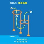 드론 장애물 서킷 훈련 경기장 축구장 삼각대 1M 60CM 케이트 10종세트 경기 패키지 25개 풀 프로그래밍 트랙 기타 : 로아셀