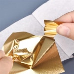 DIY 에폭시 레진 아트 공예 종이 모조 금 은 호일 잎 생일 웨딩 디저트 장식 100 : banamoly3