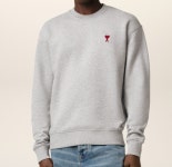 [매장] 25FW 아미 맨투맨 스웨터 그레이 BFUSW035 730 095 : SIDE STOCK