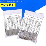 1500PCS 60 값 저항 키트 0603 0805 1% 0R 1R 3.3R 5.1R 10R 22R 82R 100R 200R 270R 560R 820R 1K 10K 33K 100K : 칠십칠플렉스