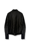 산263-1 레더자켓 SAN263-1 Single Zip Leather Jacket V4 : 찬스클로딩