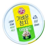 가벼운참치캔 오뚜기 더마일드 135g 업소용 단체용 식당용 급식용 대용량 식자재 : 신남마켓