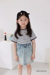 하남온다 25여름 라라봉봉아동복 여아 베이직데님스커트(S~JL) : 온다하남