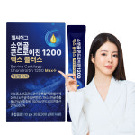 [국내최초] 헬씨허그 소연골 콘드로이친 1200 맥스플러스 리포좀 액상형 겔 타입 30포, 1개 : 헬씨허그