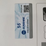 SUNSHINE QR 코드 선샤인 커팅 머신 플로터 SS 890C RL 870 1000 충전 사진 보내기 Five Codes 55 Times Per Code : 트리피컴퍼니