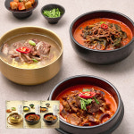 순살 갈비탕 육개장 돼지국밥 500g 3종 3팩+3팩 캠핑용 찌개 국 : 미스터네이처 다이어트