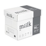 밀크 A4 복사용지 PT 90g 500매x5권 2500매, 1개 : 밀크페이퍼