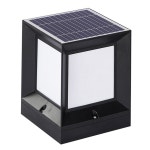LED 태양광 기둥 헤드라이트, 태양열 기둥 램프, 야외 방수 벽 조명, 안뜰 조경 정원용, 10cm : 중국나라대행
