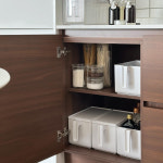 나인웨어 핸디컨테이너 화이트 냉장고 수납장 붙박이장 리빙박스 : 나인웨어