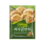 롯데 Chefood 바삭군만두 1BOX (385g+385g x 8개) : 쿠킹스토어