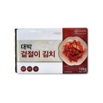 10kg 아삭함이 살아있는 수입산 겉절이 중국산 배추겉절이 식당 업소용 10kg, 1개 : 백억푸드웨이