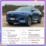 자동차 트렁크 매트 장안 UNI-K K 2020 ~ 먼지 방지 럭셔리 후면 화물 액세서리 : banamoly7