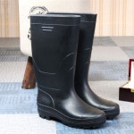 Moony 남녀공용 튼튼한 롱 장화 작업화 안전화 : 영식이상사