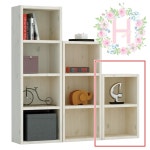 HT 2단 미니책장 완제품배송 워시 공간박스완제품 컬러책장 미니수납장 책꽂이 공간박스 : 향기나무숩