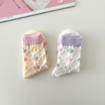 꽃양말 귀여운양말 어린이집선생님 선물 : 몽글앤댕글