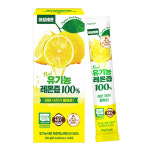 아임레몬 유기농 레몬즙 100% 레몬수 레몬 스틱 농축액 하이볼 14포, 1개 : 제이팜플러스