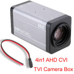 5MP HD AHD/ 307 칩 36X 광학 줌 카메라 TVI CVI CVBS 4 In 1 자동 초점 7 94mm CCTV 박스 2MP AHD NTSC 2MP AHD NTSC : 경 홍 상 사
