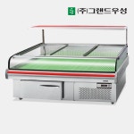 우성 업소용 반찬평대 앞문형 2100 올스텐 직냉식 : 아이스탑