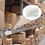 자체 플라스틱 접착제 투명 카드 홀더 앞 유리 주차 허가 커버 포켓 : banamoly7