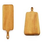 우드 사각도마 마호가니 주방 우드식기 받침대 : 허니애나