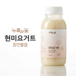 누룩의꽃 현미요거트 6개 [효소 식물성 유산균음료] : 장안발효