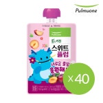 풀무원 스위트플럼 자두맛주스 100ml 40팩 : 풀무원