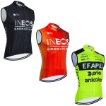 Fluor EFAPEL 2025 INEOS 사이클링 팀 저지 빠른 건조 도로 자전거 윈드 브레이커 남성 여름 Ropa Ciclismo Bicycle Tshirt : banamoly10