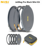 NiSi JetMag Pro 블랙 미스트 키트 82MAG 마그네틱 필터 1/4 1/8 67mm 72mm 77mm 82mm 어댑터 포함 : 경 홍 상 사