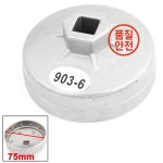 Renault 75mm 12 플루트 903-6 알루미늄 용 자동차 오일 필터 렌치 소켓 리무버 도구 : 화봉산업