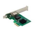 PCI-E X1 단일 전원 포트 2.5G 이더넷 네트워크 어댑터 기가비트 서버 다기능 PCI-E NIC I225-1T 네트워크 어댑터 녹색 : 구십플렉스