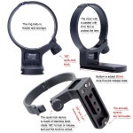 IShoot 칼라 삼각대 마운트 링 Tamron 150 500 f/5 6 7 Di III VC VXD A057 용 Arca Swiss 퀵 릴리스 플레이트 포함 : 경 홍 상 사