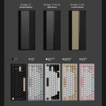 Shortcut Studio Bridge75 기계식 키보드 3 가지 모드 알루미늄 무선 커스텀 RGB Fps 마그네틱 축 게이밍 : banamoly9
