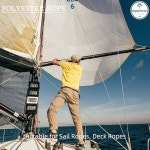 다양한 야외 애플리케이션을 위한 Arbist 리깅 로프 황소 로프(1/2 x 150피트) : 민트리브몰